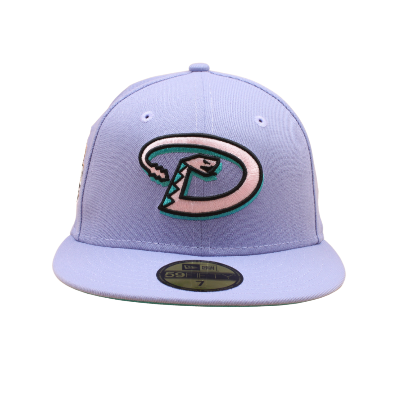 Arizona Diamondbacks Cooperstown 59Fifty Fitted 2001 World Series - Lavender/Teal