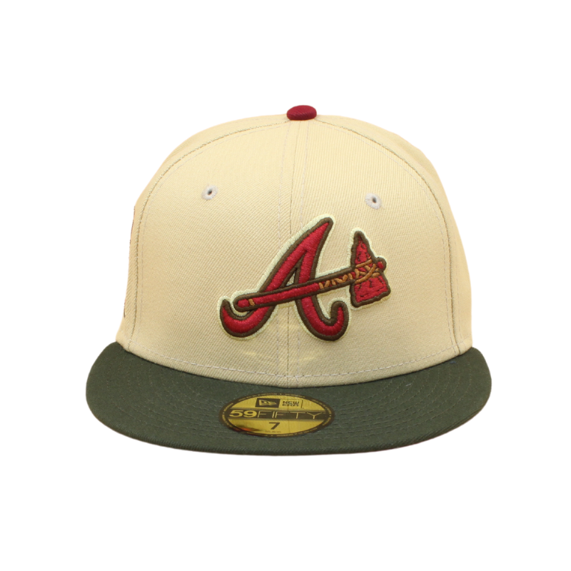 Atlanta Braves Cooperstown 59Fifty Fitted All Star Game 2000 - Vegas Gold/Dark Green Online salg