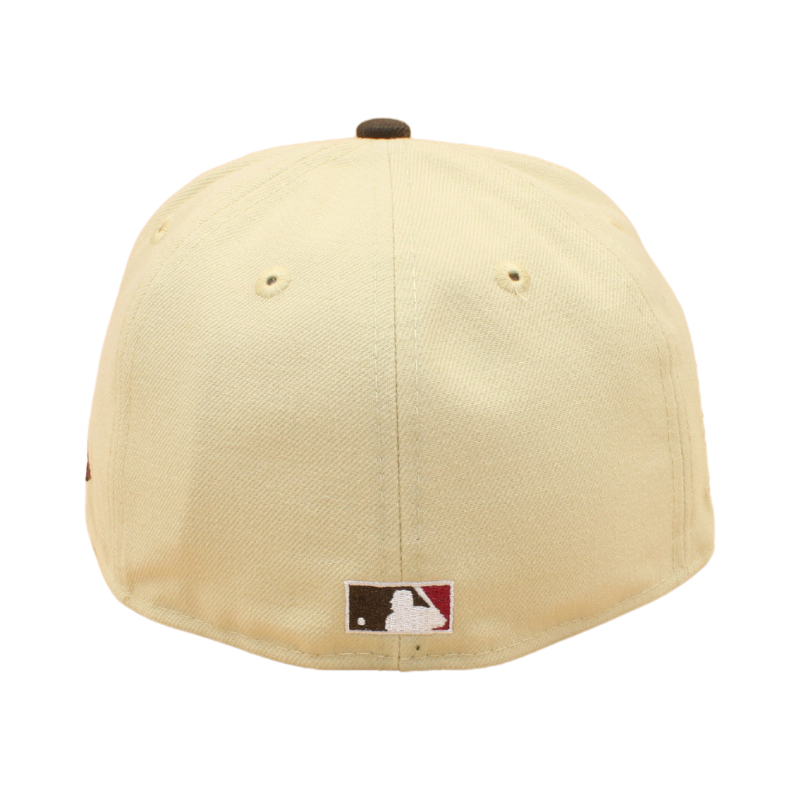 Baltimore Orioles Cooperstown 59Fifty Fitted 50th - Vegas Gold/Brown