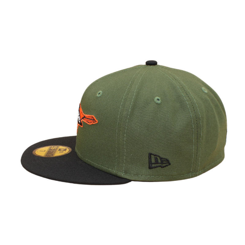 Baltimore Orioles Cooperstown 59Fifty Fitted 60th - Olive