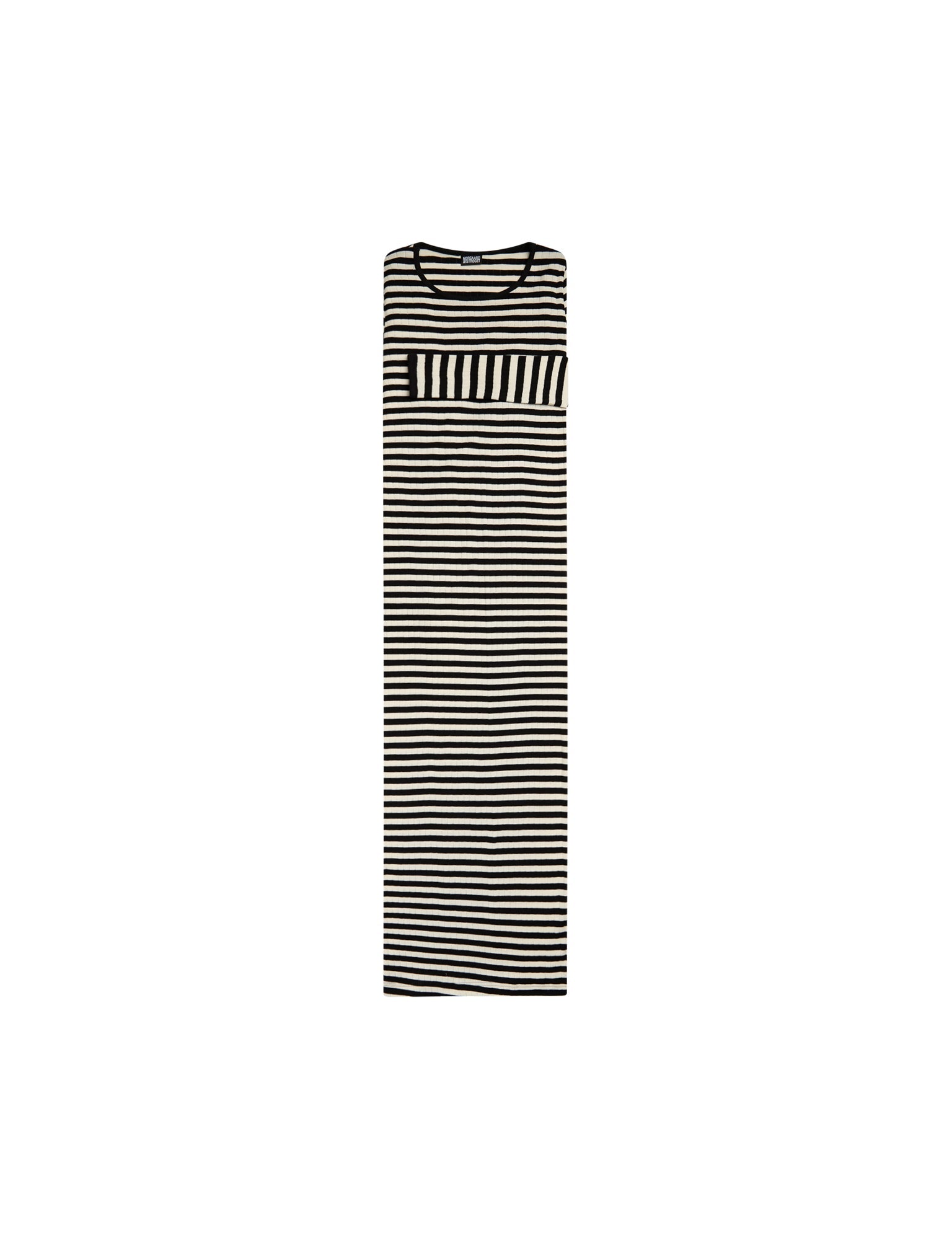 NPS Long John Dress Broadway, Black/Ecru Online salg