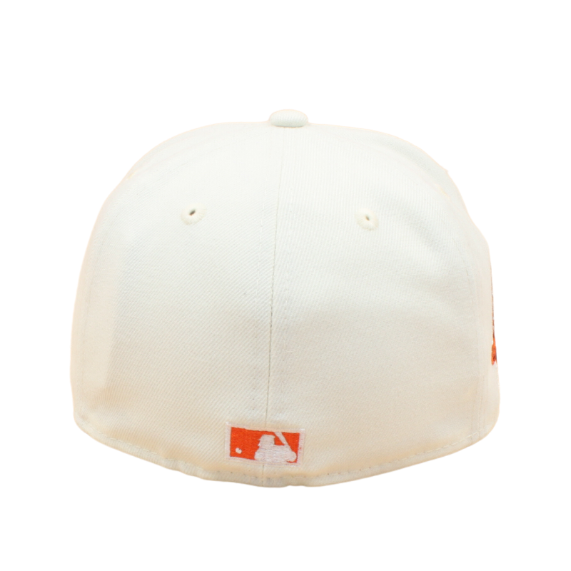 Detroit Tigers Cooperstown 59Fifty Fitted Tiger Stadium 1912-1999 - Chrome White/Navy/Orange