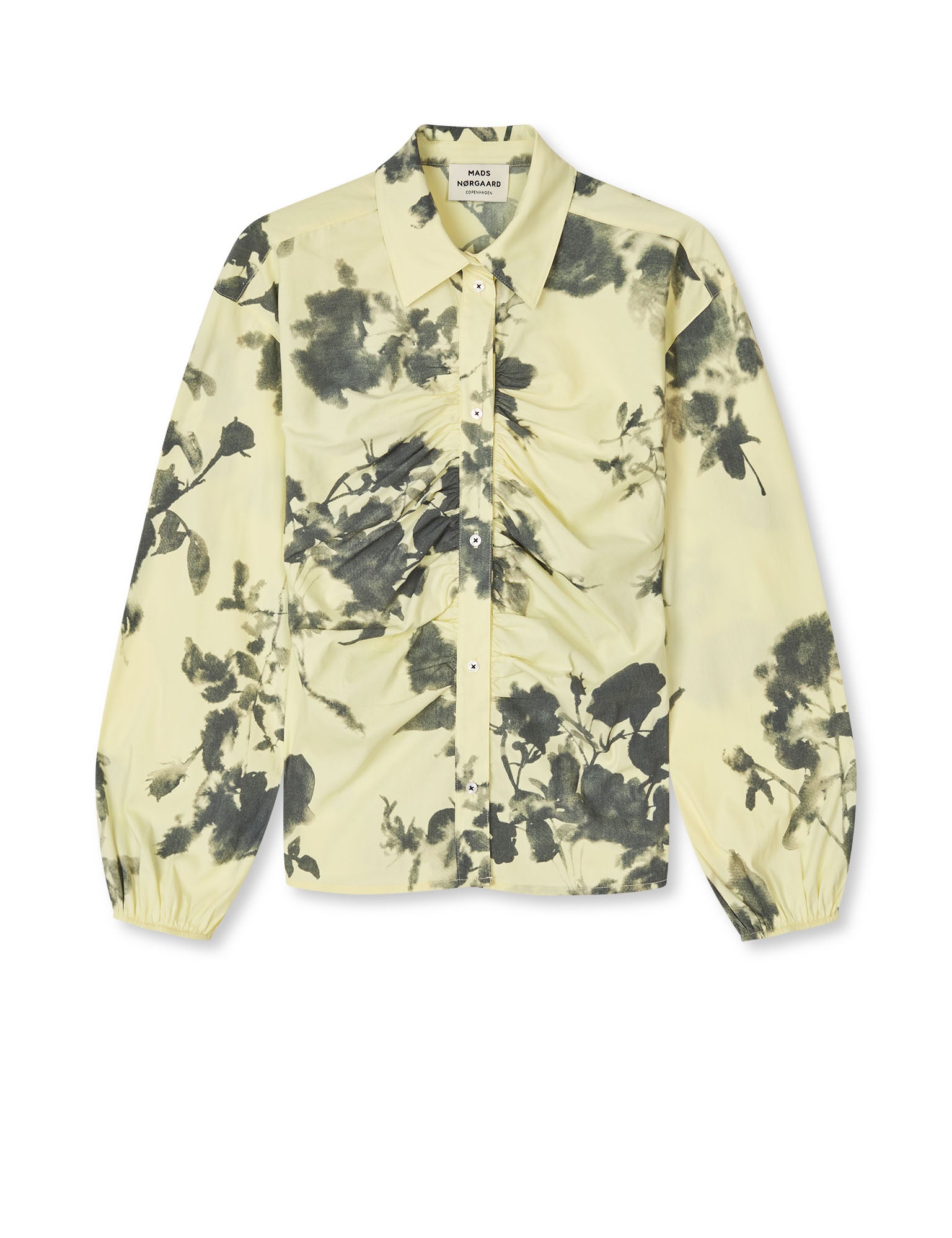 poplinea-clara-shirt-aop-ink-flower-aop-tender-yellow_1.jpg Poplinea Clara Shirt AOP, Ink Flower AOP/Tender Yellow