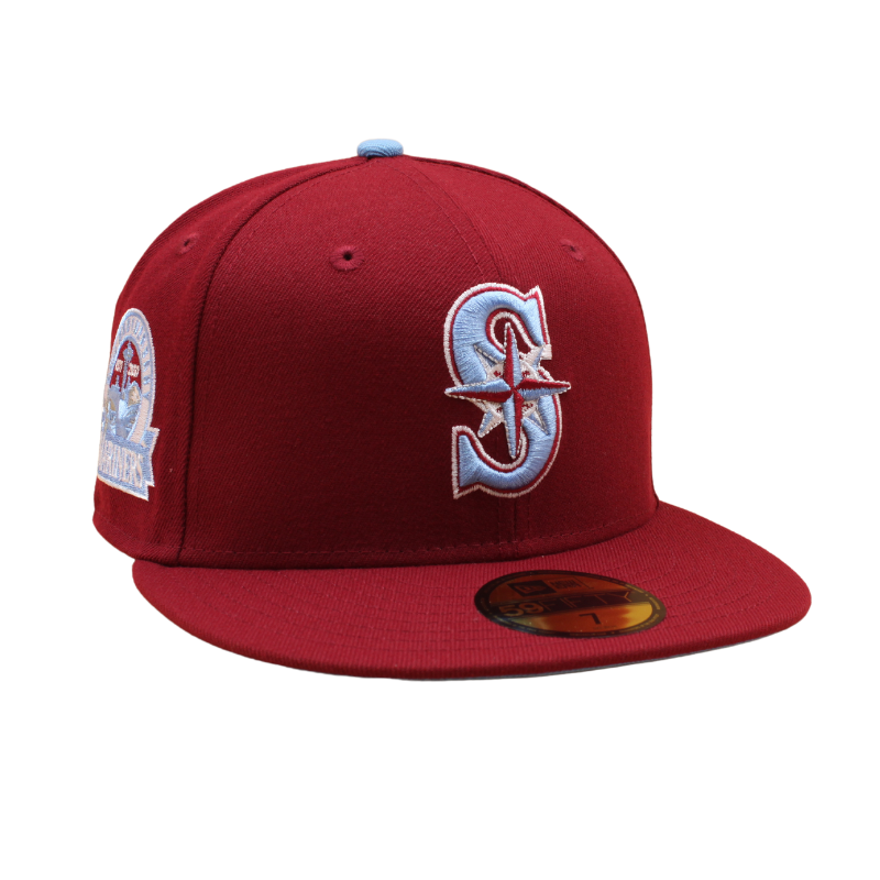 Seattle Mariners Cooperstown 59Fifty Fitted 30th Anniversary - Cardinal/Sky Online nu
