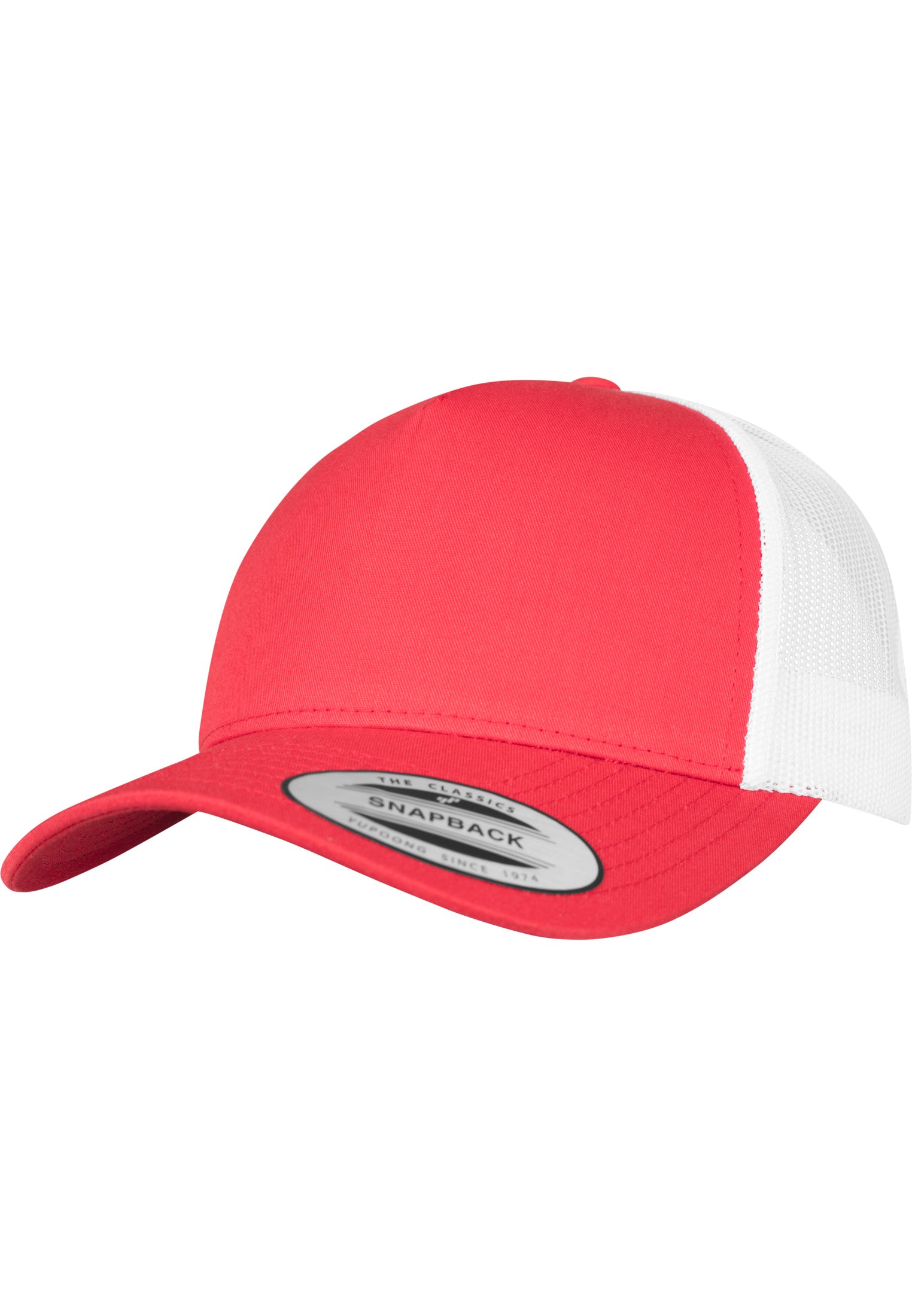 5-Panel Retro Trucker 2-Tone Cap - Red/White Online nu