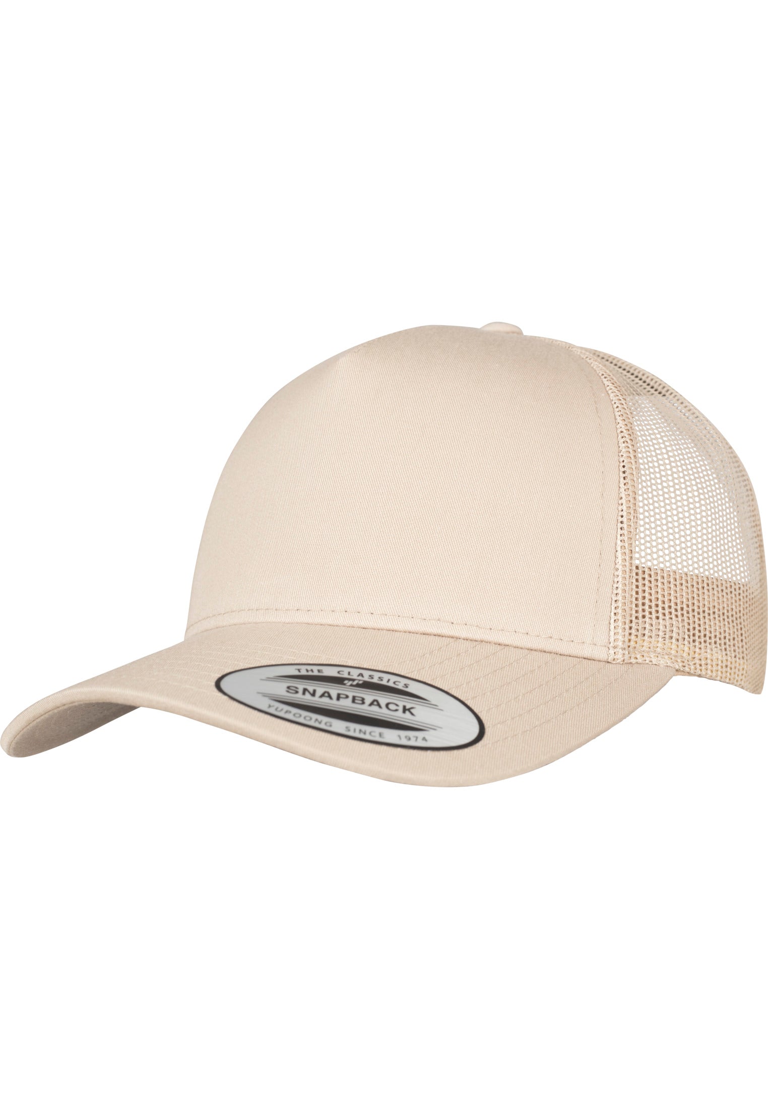 5-Panel Retro Trucker Cap - Khaki