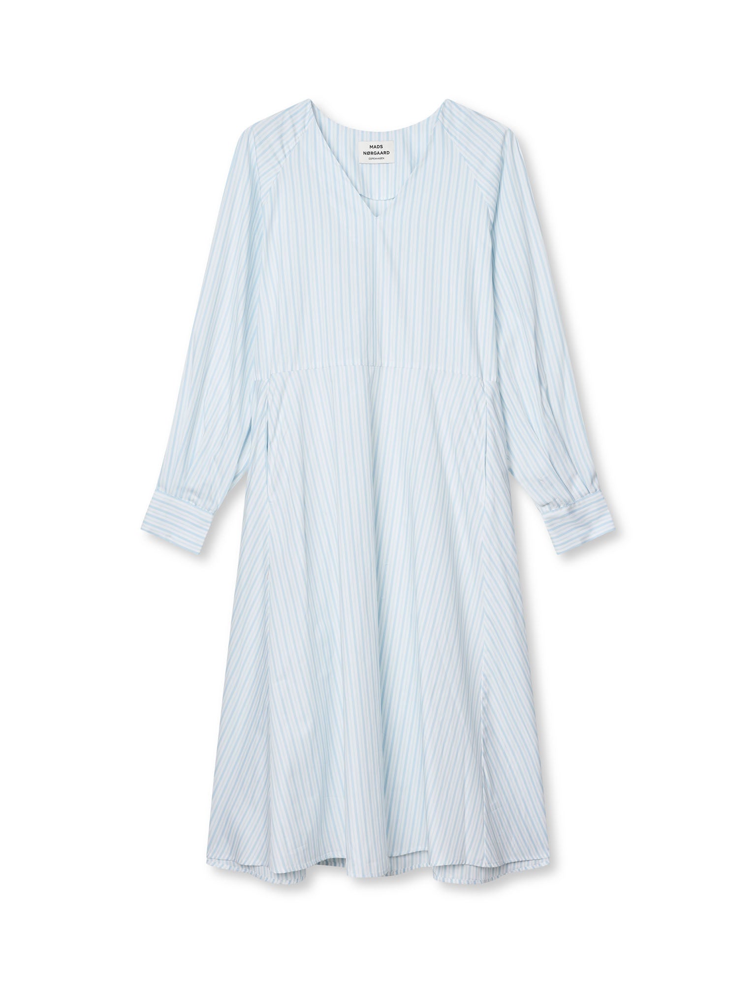 poplinda-esme-dress-pinstripe-cashmere-blue_1.jpg Poplinda Esme Dress, Pinstripe/Cashmere Blue