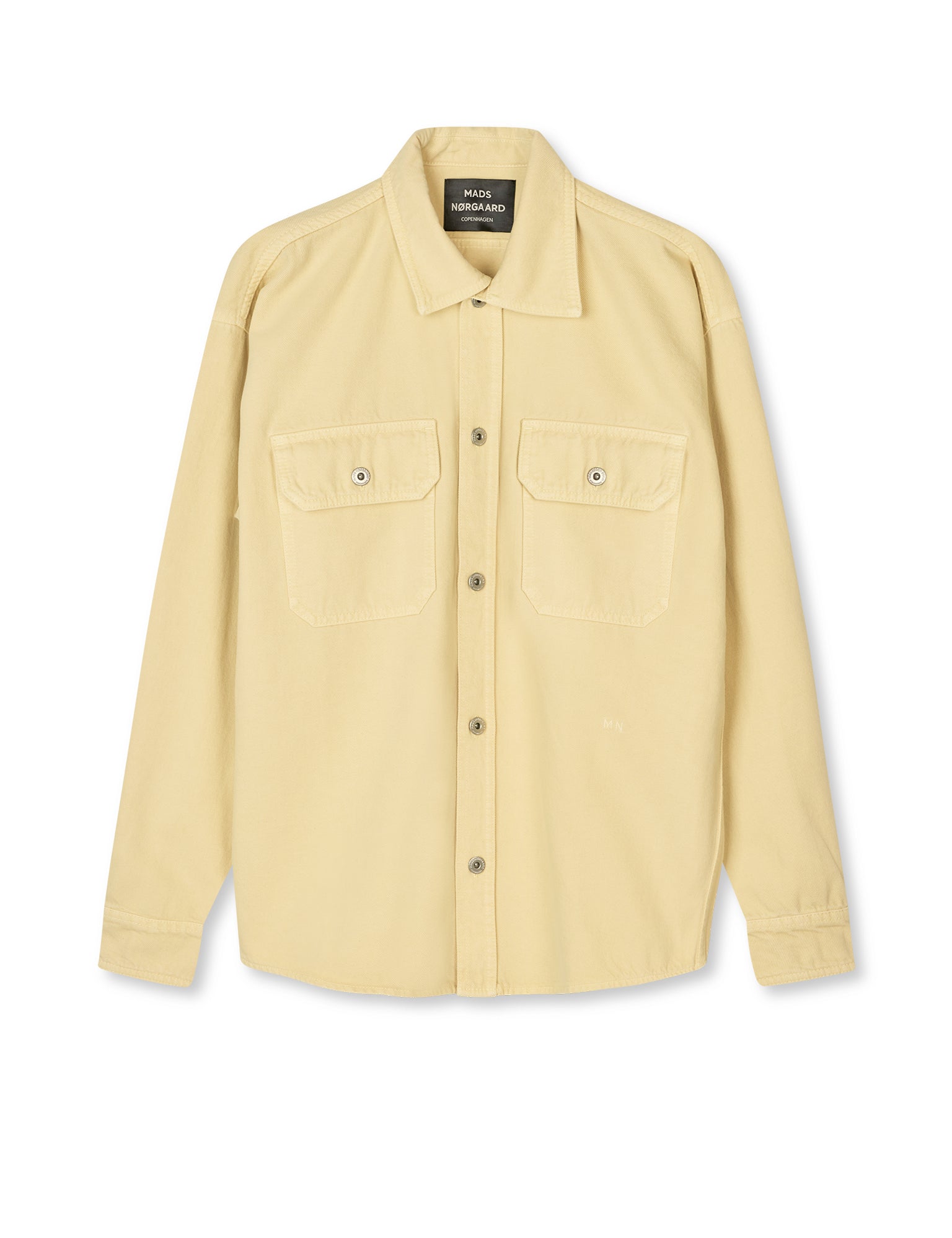 Sunset Twill August Work Shirt, Tender Yellow