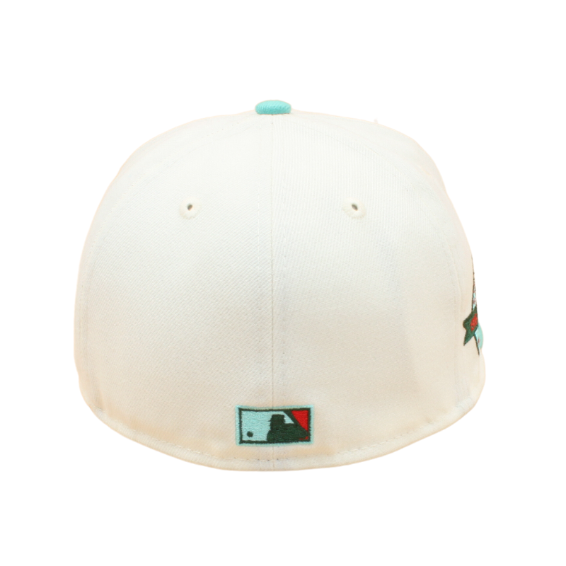 Chicago Cubs Cooperstown 59Fifty Fitted 100 Years - Chrome/Mint