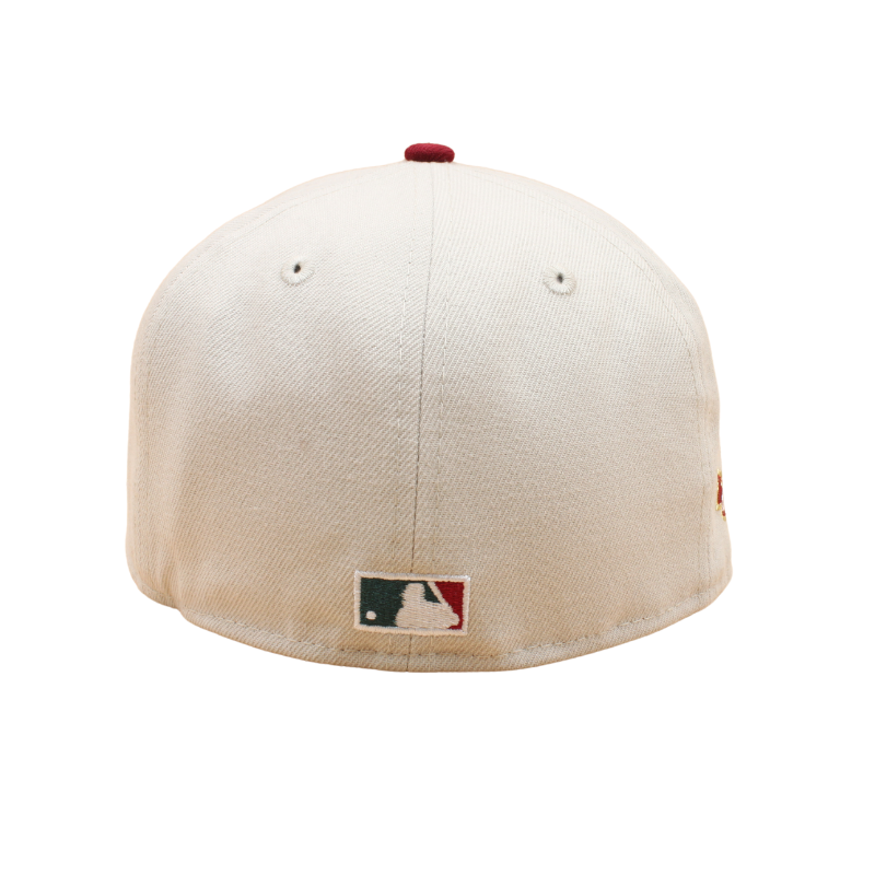 Toronto Blue Jays Cooperstown 59Fifty Fitted 10th Anniversary - Stone/Red Rabat
