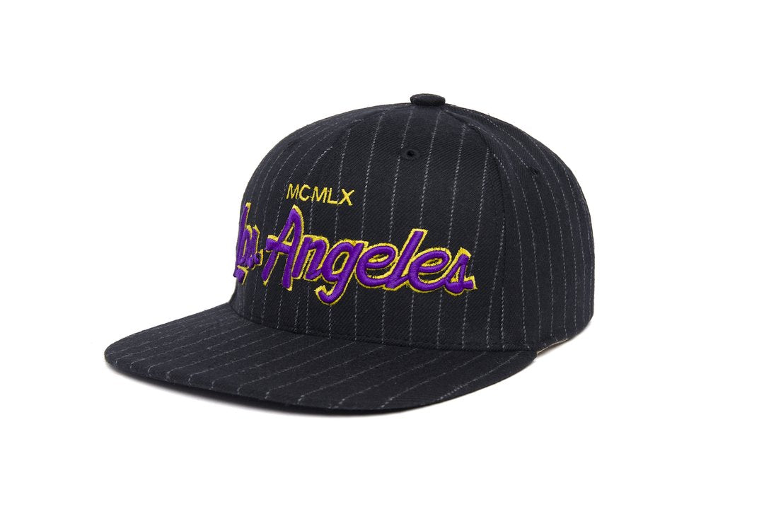 The DTC Chalk Pinstripe MCMXL VI Los Angeles - Sort/hvid Pinstripe