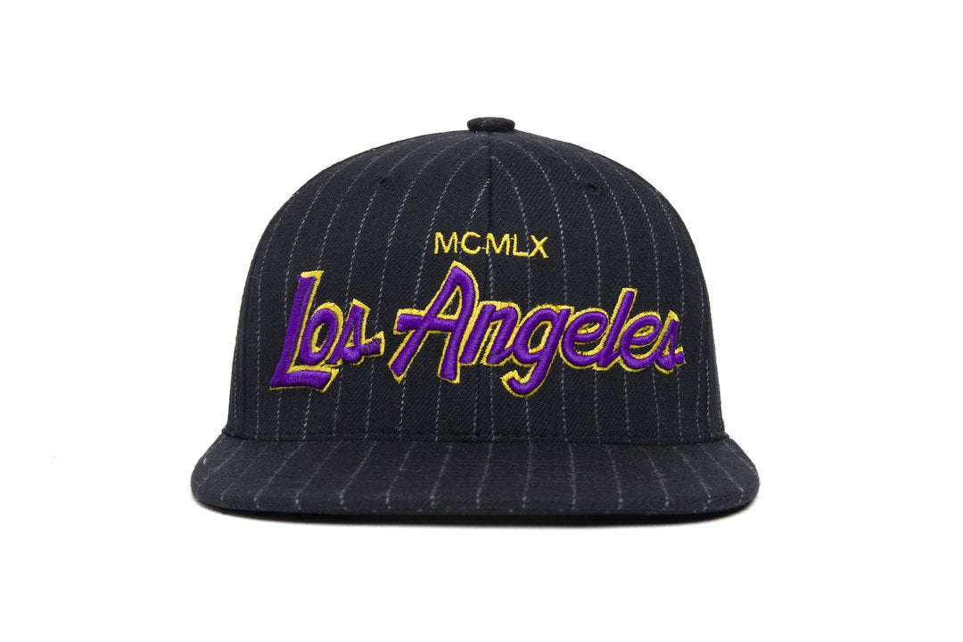 The DTC Chalk Pinstripe MCMXL VI Los Angeles - Sort/hvid Pinstripe