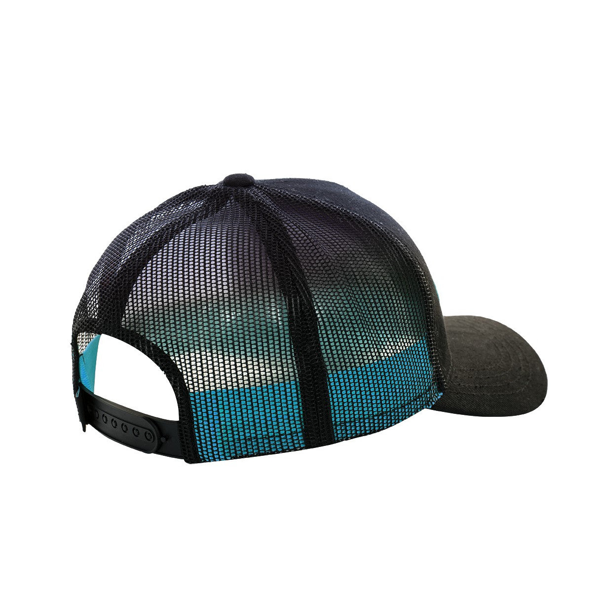 Von Dutch - Oval Patch Black/Blue Trucker Cap Rabat