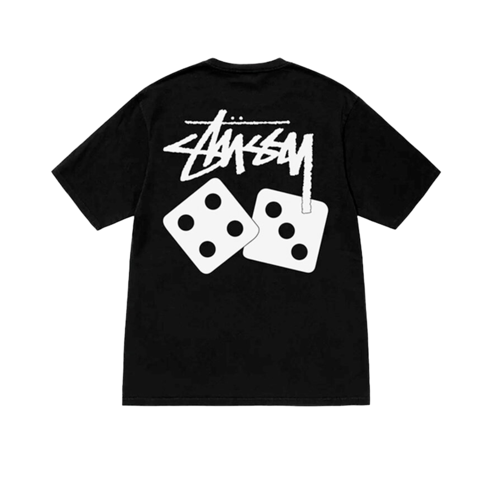 Stüssy Dice Pigment Dyed T-shirt Black