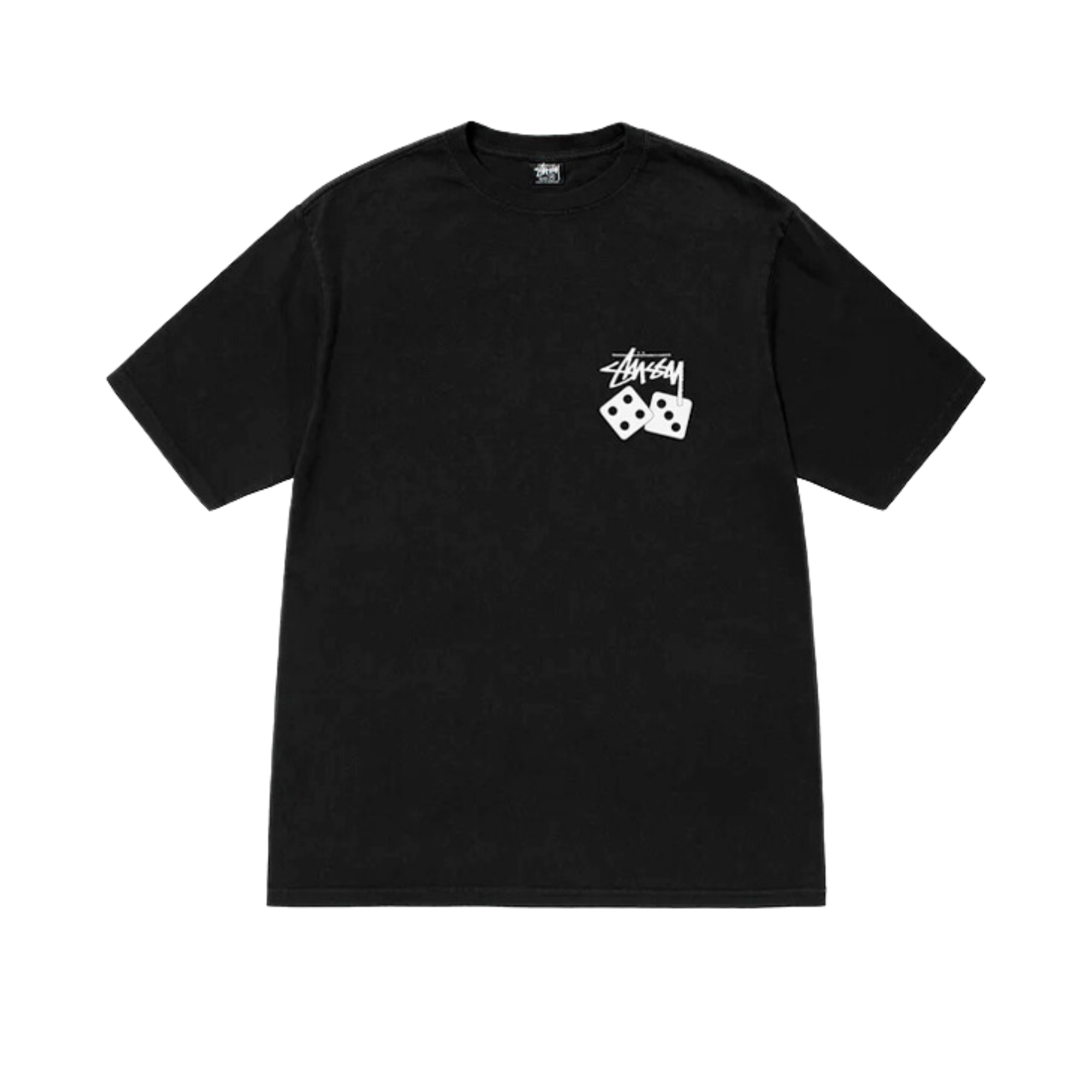 Stüssy Dice Pigment Dyed T-shirt Black