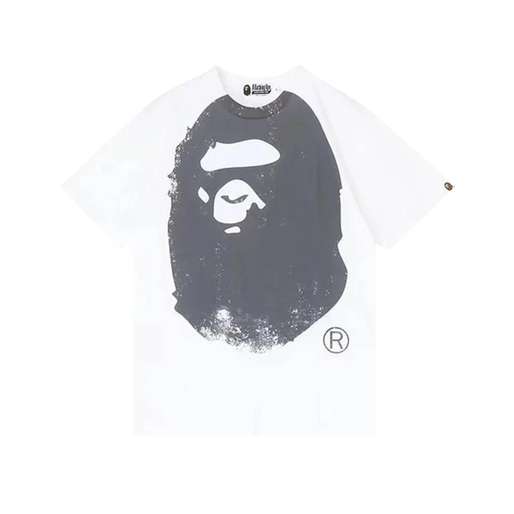 Bape Overprinted College T-shirt White