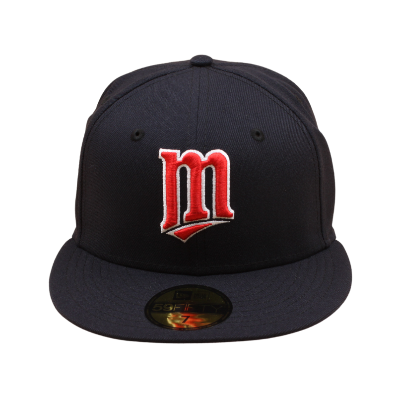 New Era - 59Fifty Fitted Cap - Minnesota Twins - 1991 World Series - Navy/Pink Uv Mode