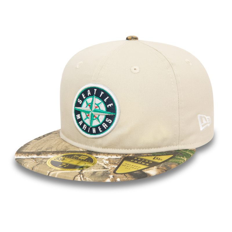 New Era - 59fifty Retro Crown - Seattle Mariners - Real Tree Camo Mode