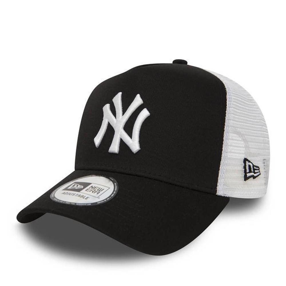 New Era - New York Yankees Clean Trucker - Black/White