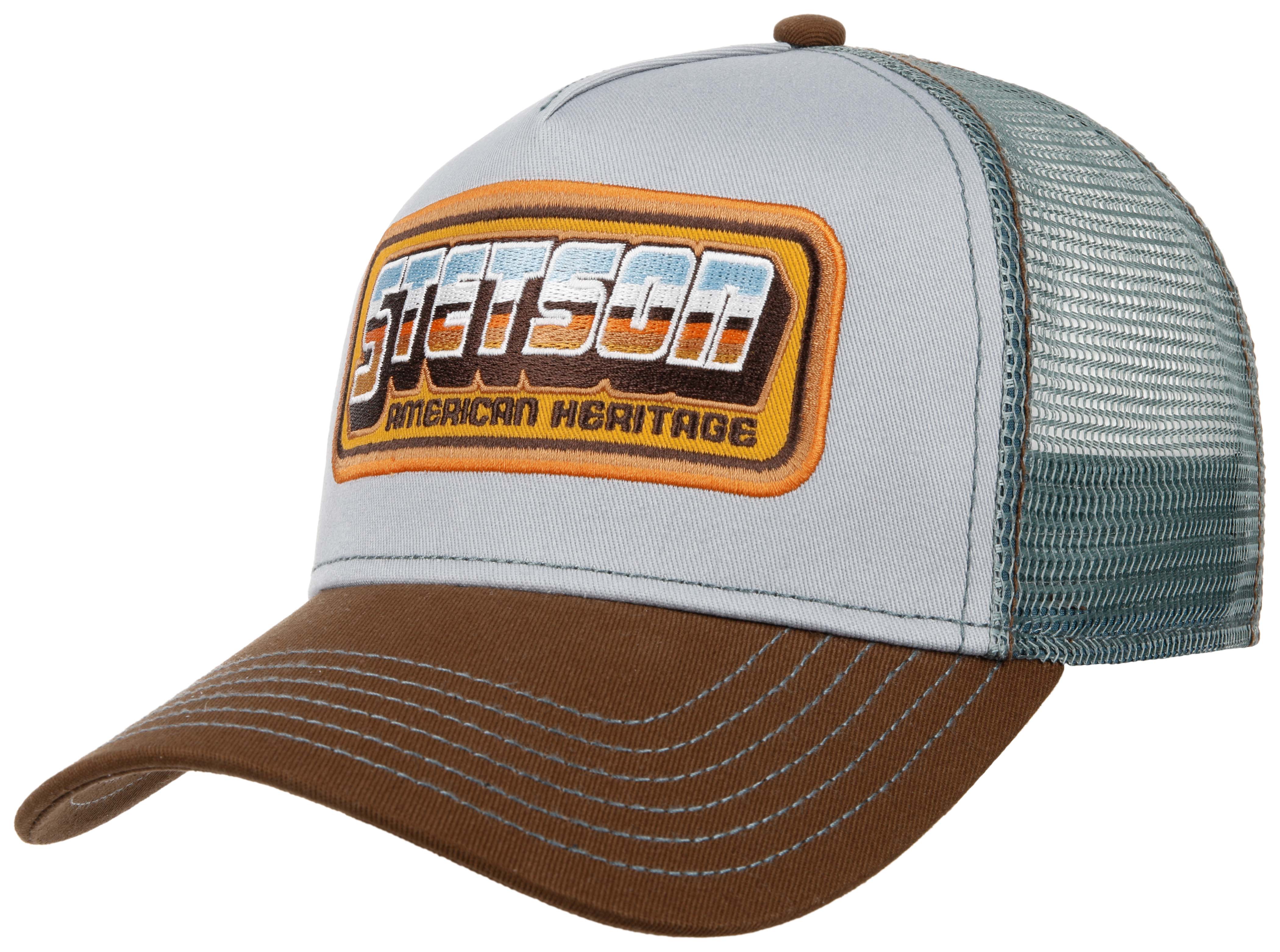 Stetson - Chrome - Trucker Cap - Blue/Brown