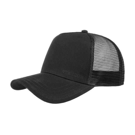 Stetson - Trucker Cap Cotton - Black