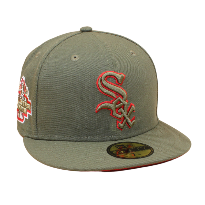Chicago White Sox Cooperstown 59Fifty Fitted All Star Game 2003 - Olive/Red