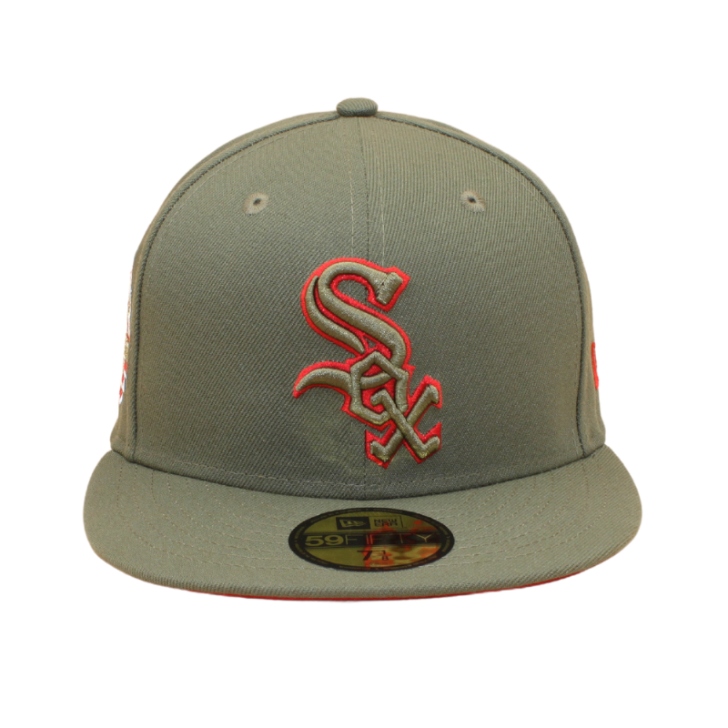 Chicago White Sox Cooperstown 59Fifty Fitted All Star Game 2003 - Olive/Red