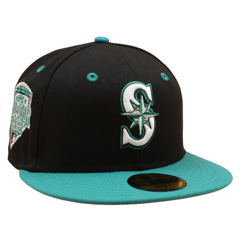 Seattle Mariners Cooperstown 59Fifty Fitted 1992 All Star Game - Black/Teal