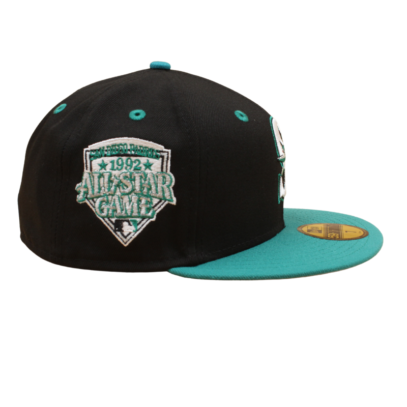Seattle Mariners Cooperstown 59Fifty Fitted 1992 All Star Game - Black/Teal