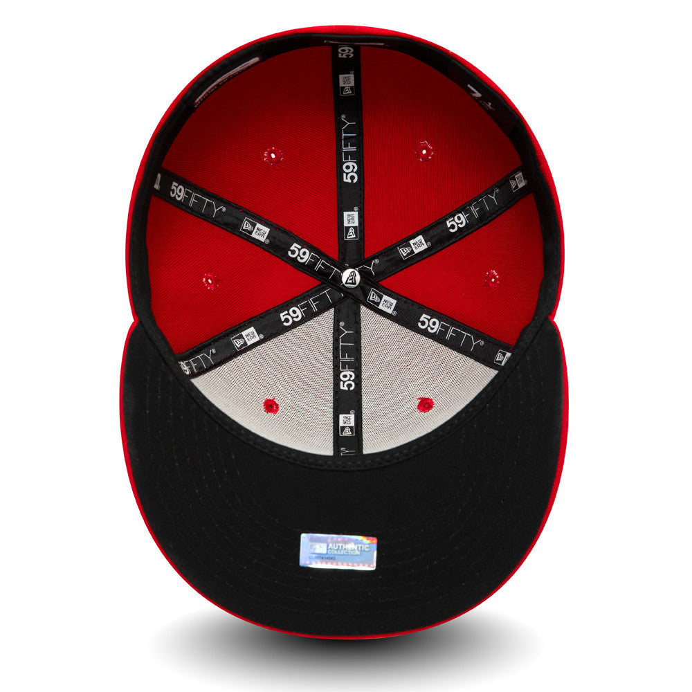 59Fifty Fitted Cap Cincinnati Reds Authentic On Field - Red