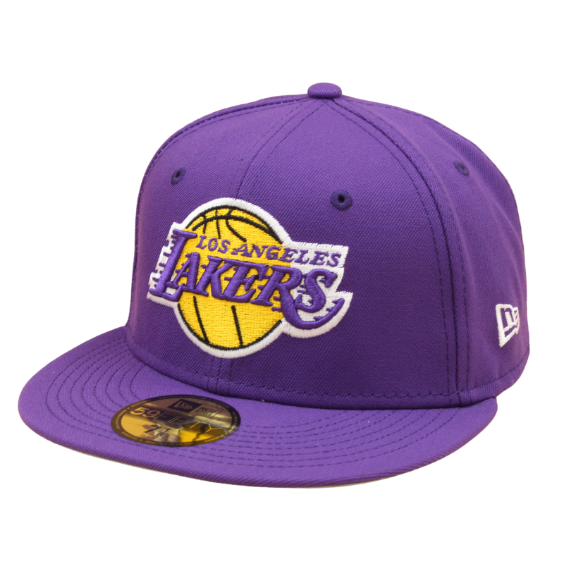 59Fifty Fitted Cap Los Angeles Lakers CITRUS POP - True Purple