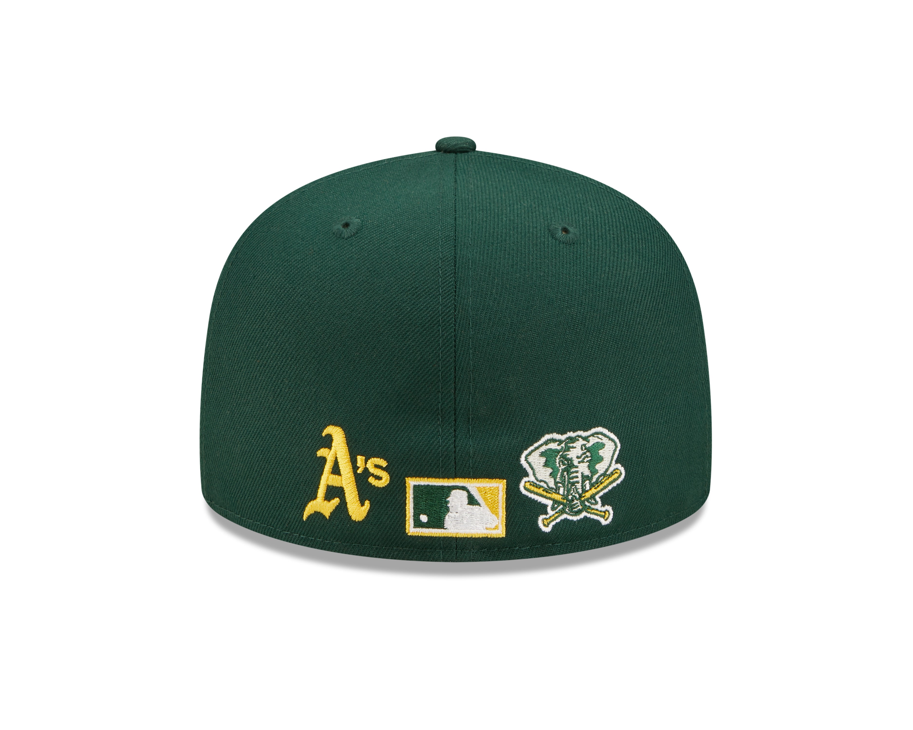 Team Color Split 59fifty Fitted Cap Oakland Athletics - Green på udsalg