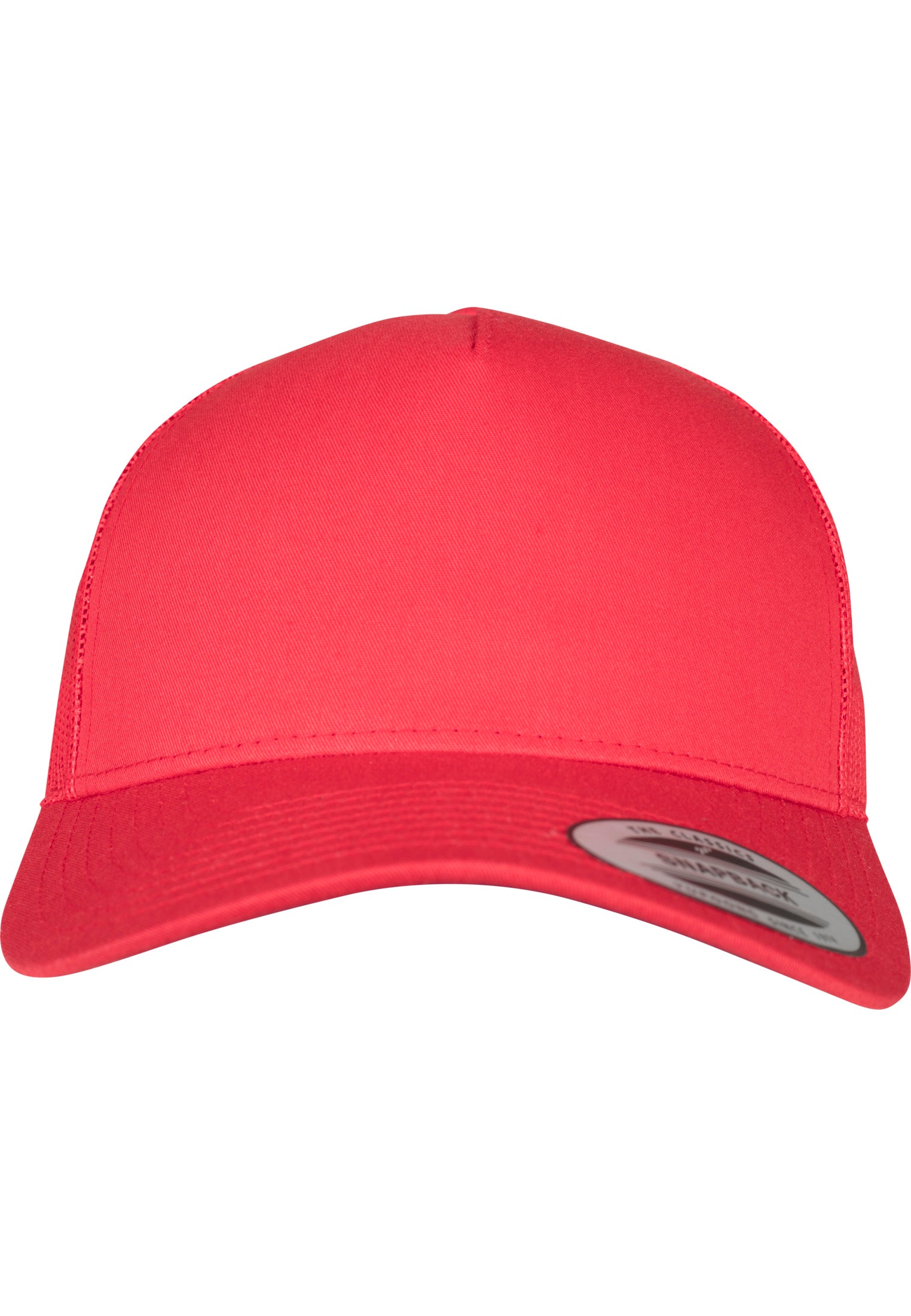 5-Panel Retro Trucker Cap - Red