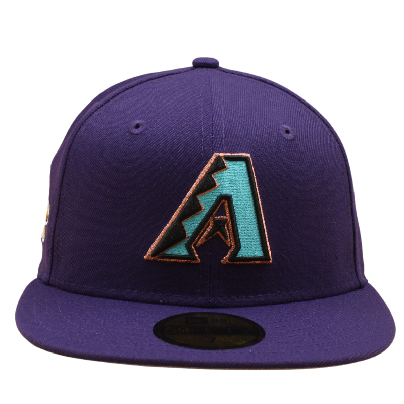 Arizona Diamondbacks Cooperstown 59Fifty Fitted World Series 2001 - Purple Levere