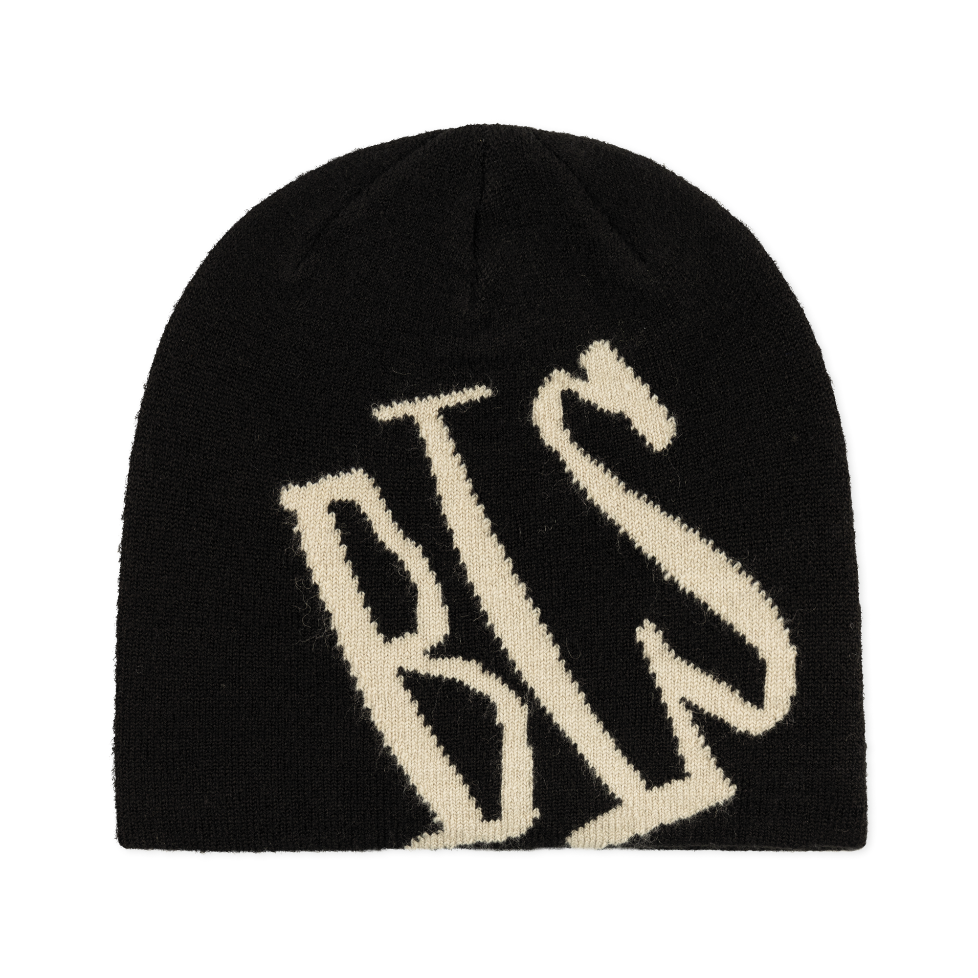 BLS - Handwritten Beanie - Black/Off White