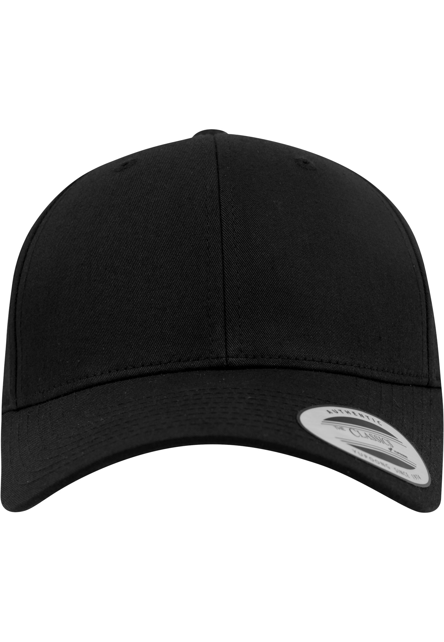 Curved Classic Snapback - Black