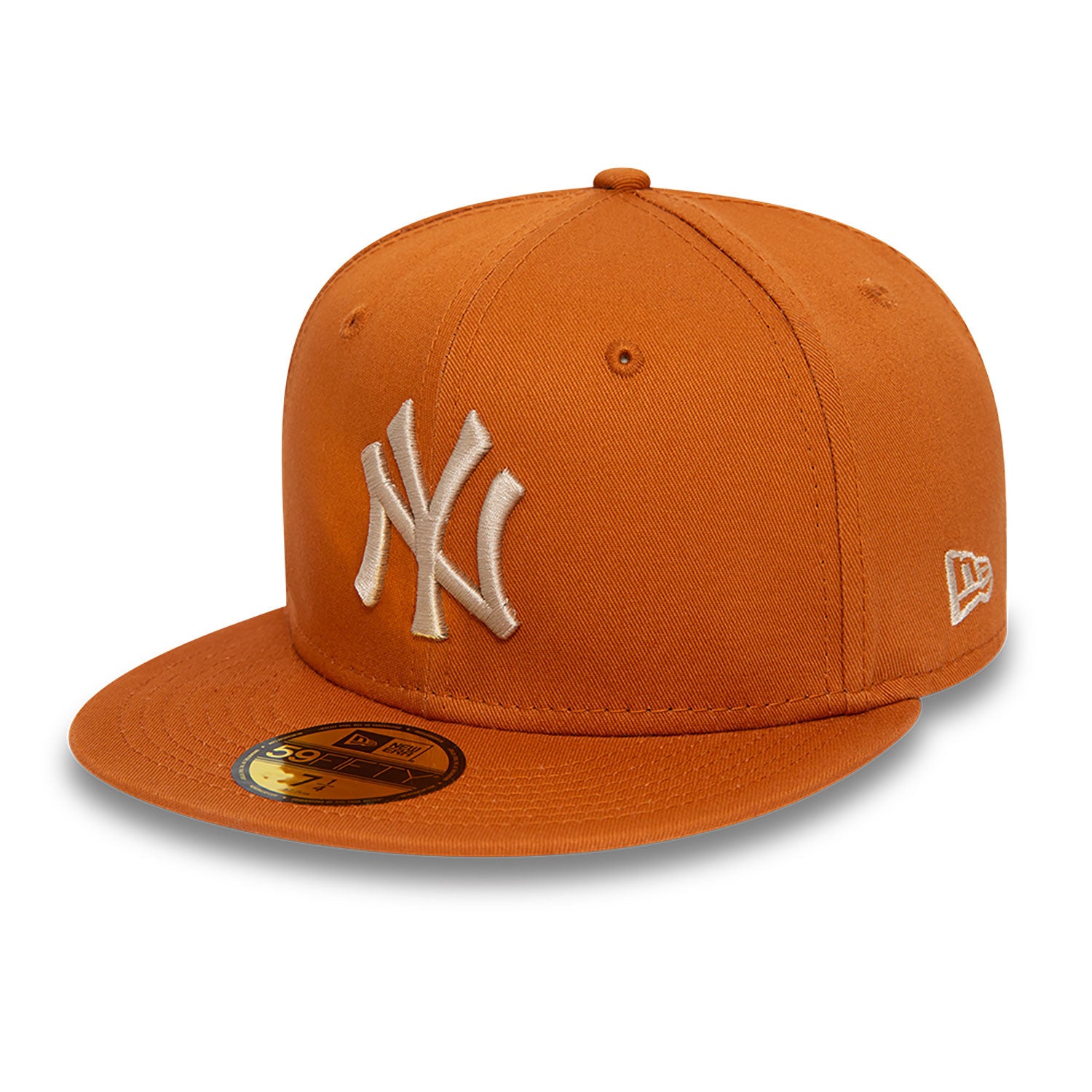 59Fifty Fitted Cap League Essential New York Yankees - Medium Brown/Stone