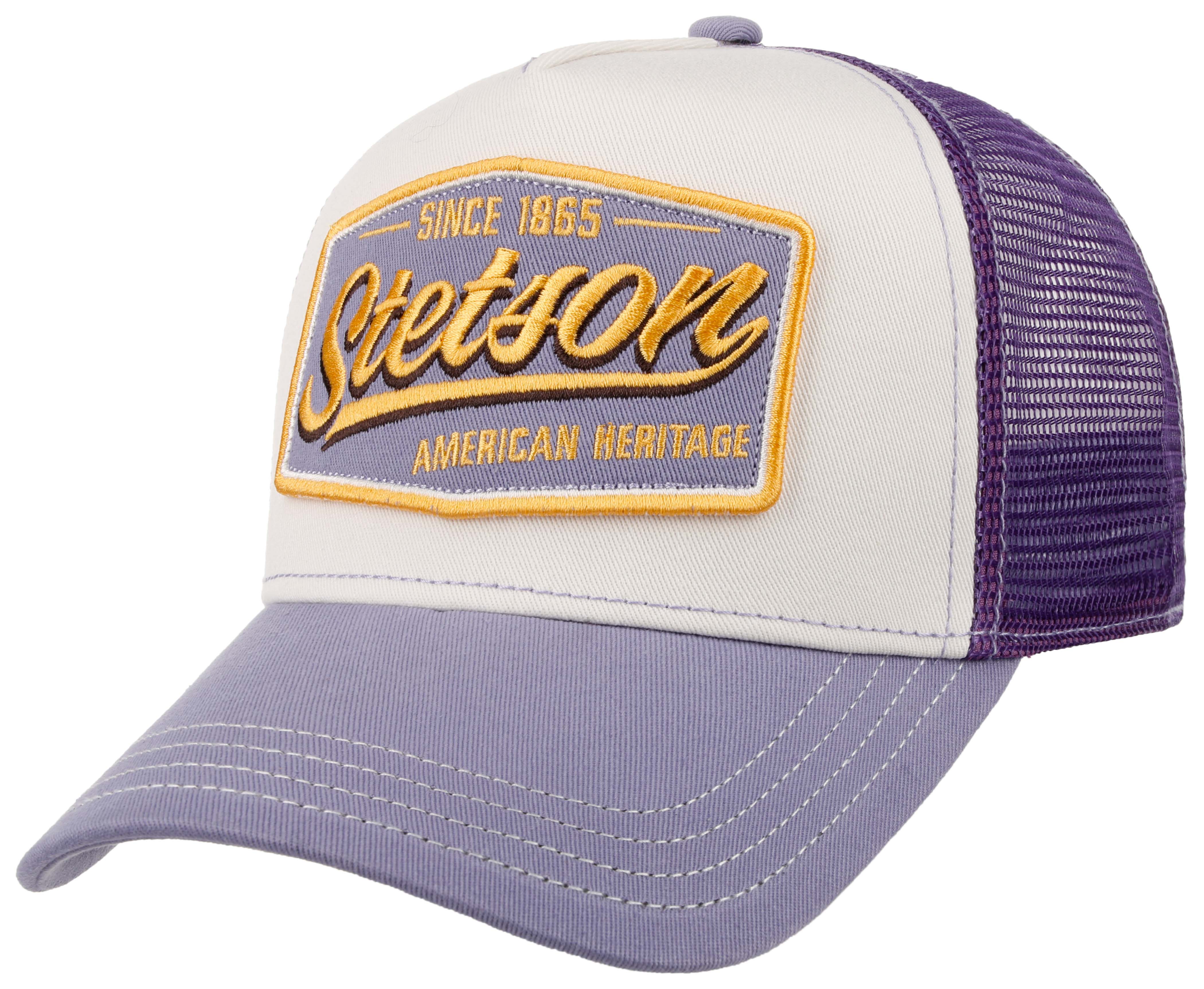 Stetson - Heritage Vintage Trucker Cap - Purple