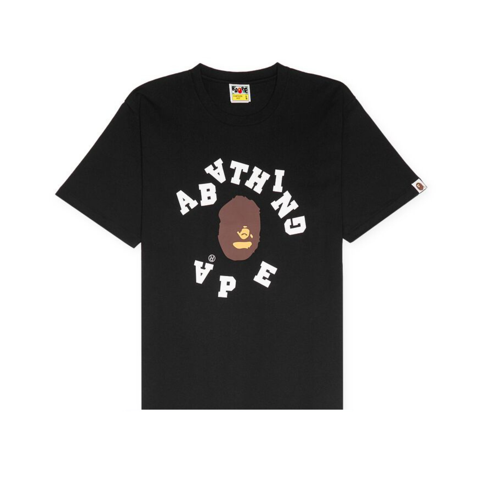 Bape Broken College T-shirt Black