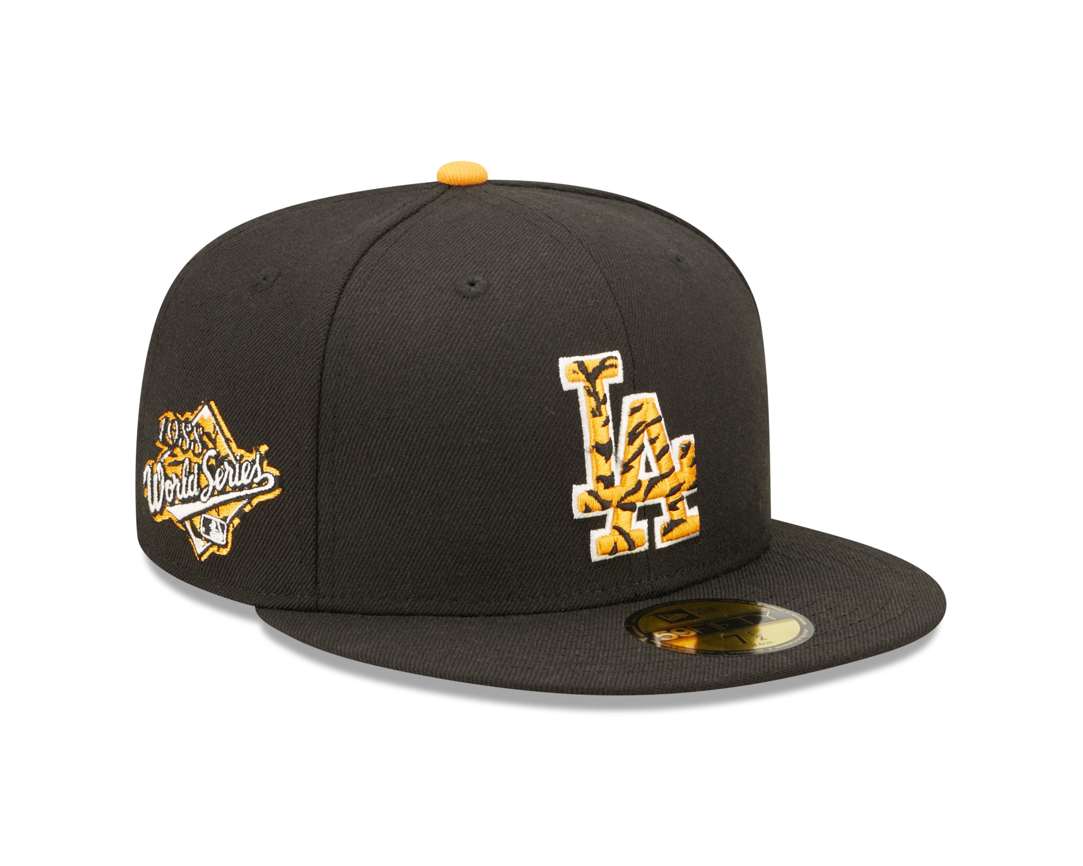 59Fifty Fitted Cap Los Angeles Dodgers Tigerfill - Black