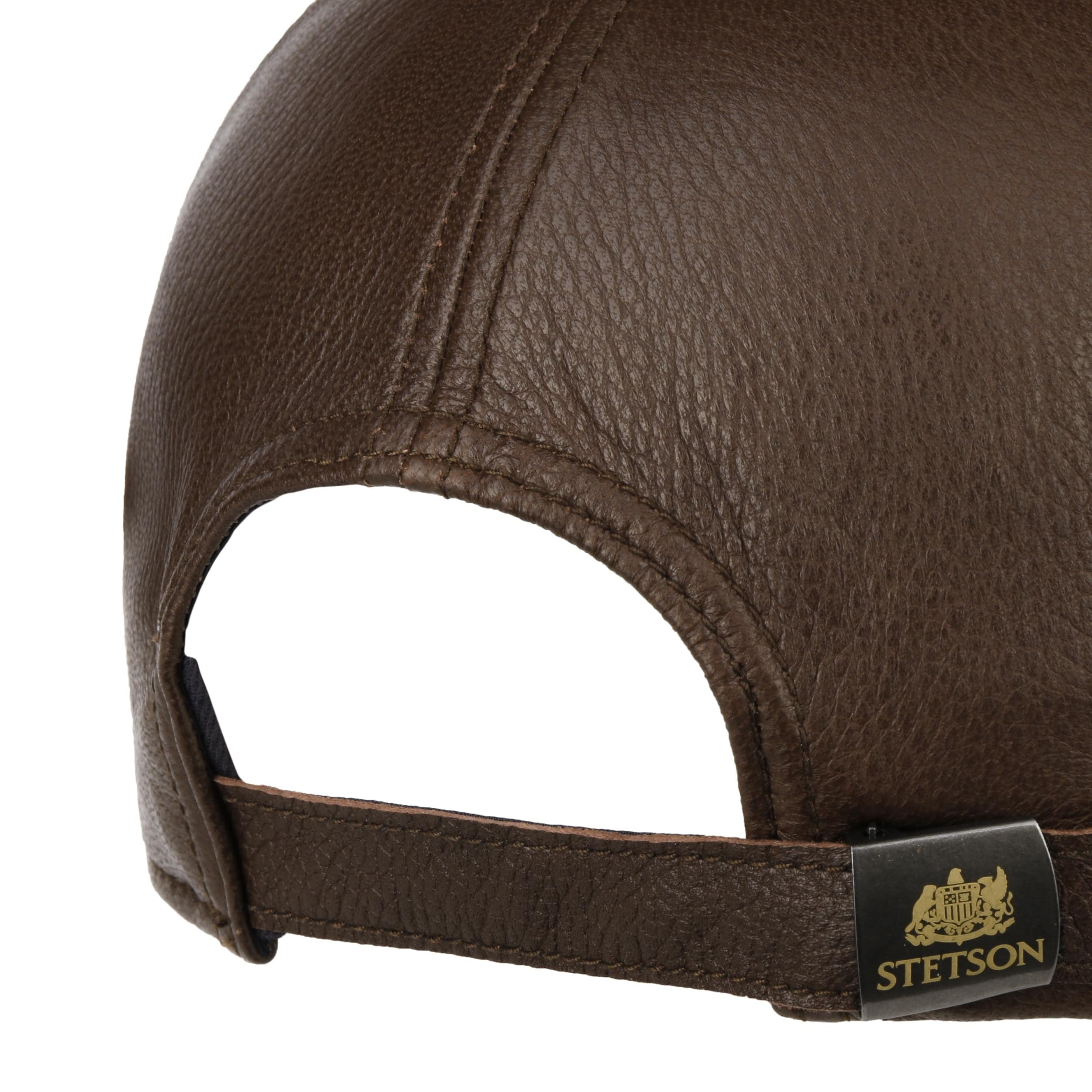 Stetson - Lamp Nappa Harris Tweed - Trucker Cap - Brown Online