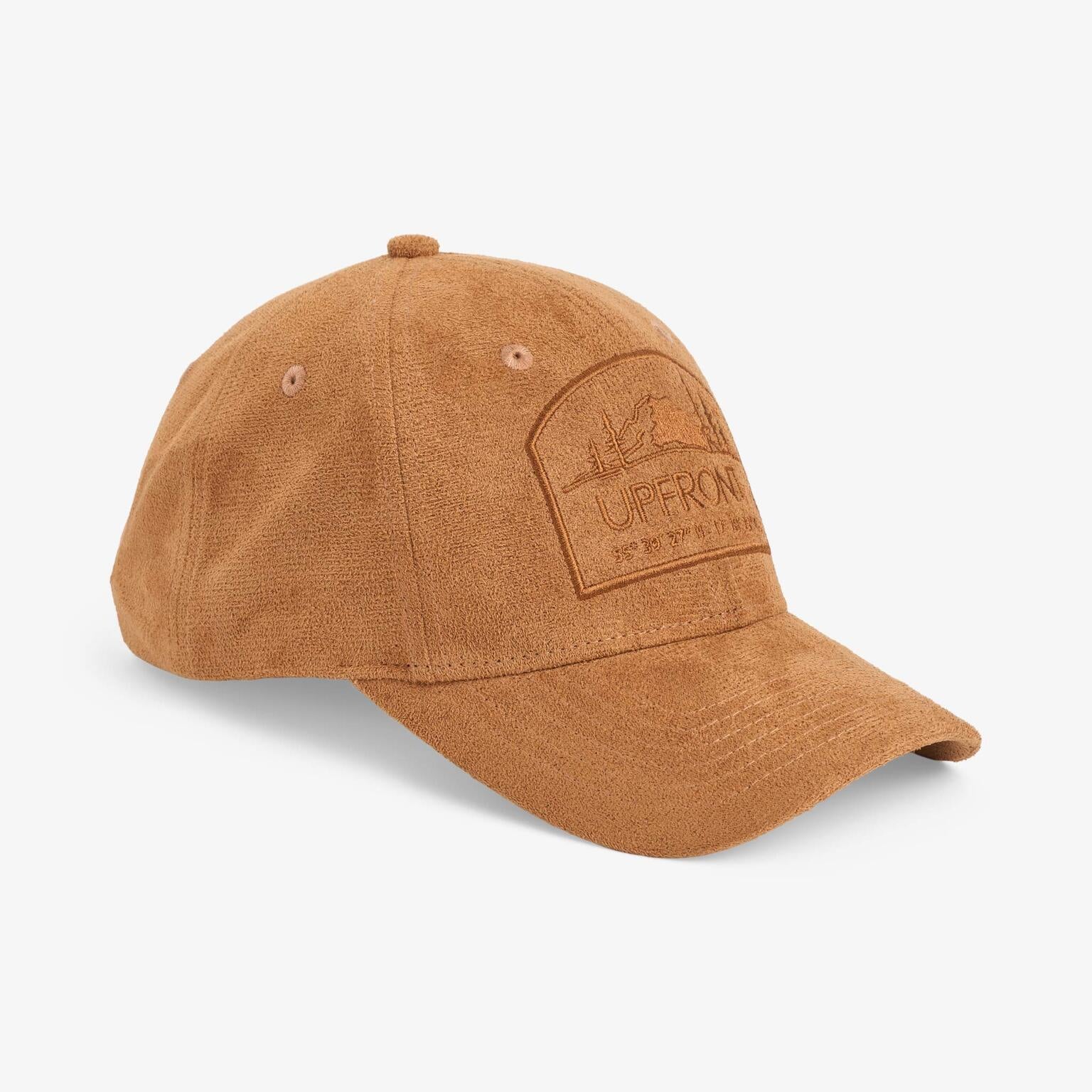 Upfront Nordic - NATE Hard Classic Baseball Cap - Cognac