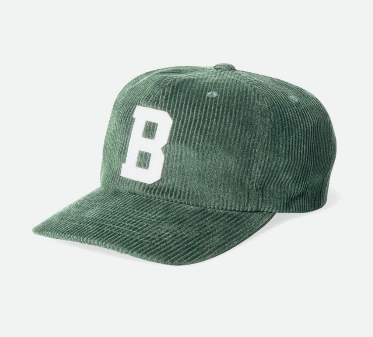 Brixton - Big B Mp Cap - Emerald Cord