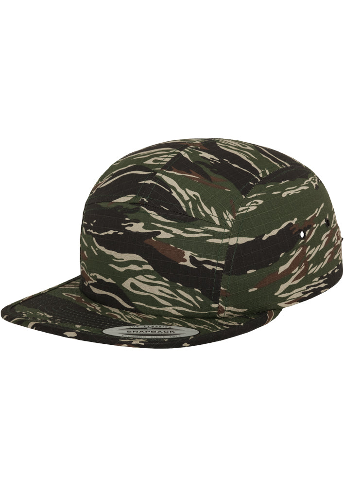 Classic Jockey 5-Panel Cap - Tiger Camo Mode
