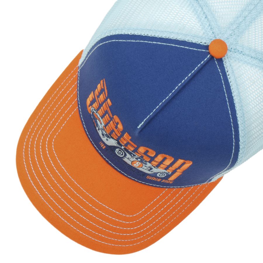 Endurance Trucker Cap - Royal/Orange
