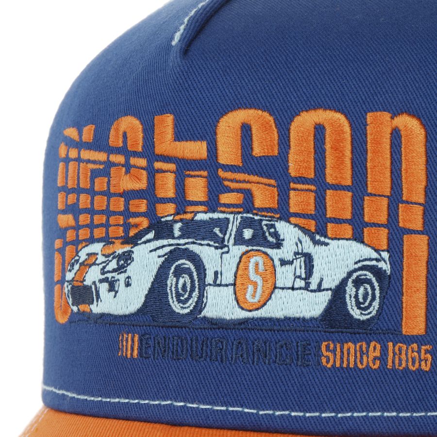 Endurance Trucker Cap - Royal/Orange