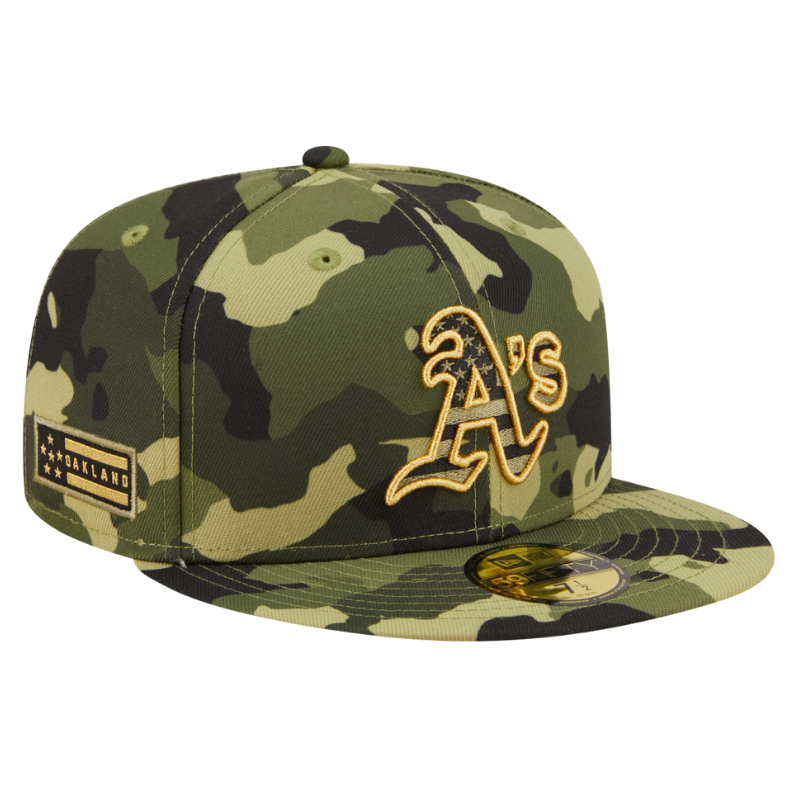 59fifty Fitted Cap Oakland Athletics Armed Forces (2022) - Camo