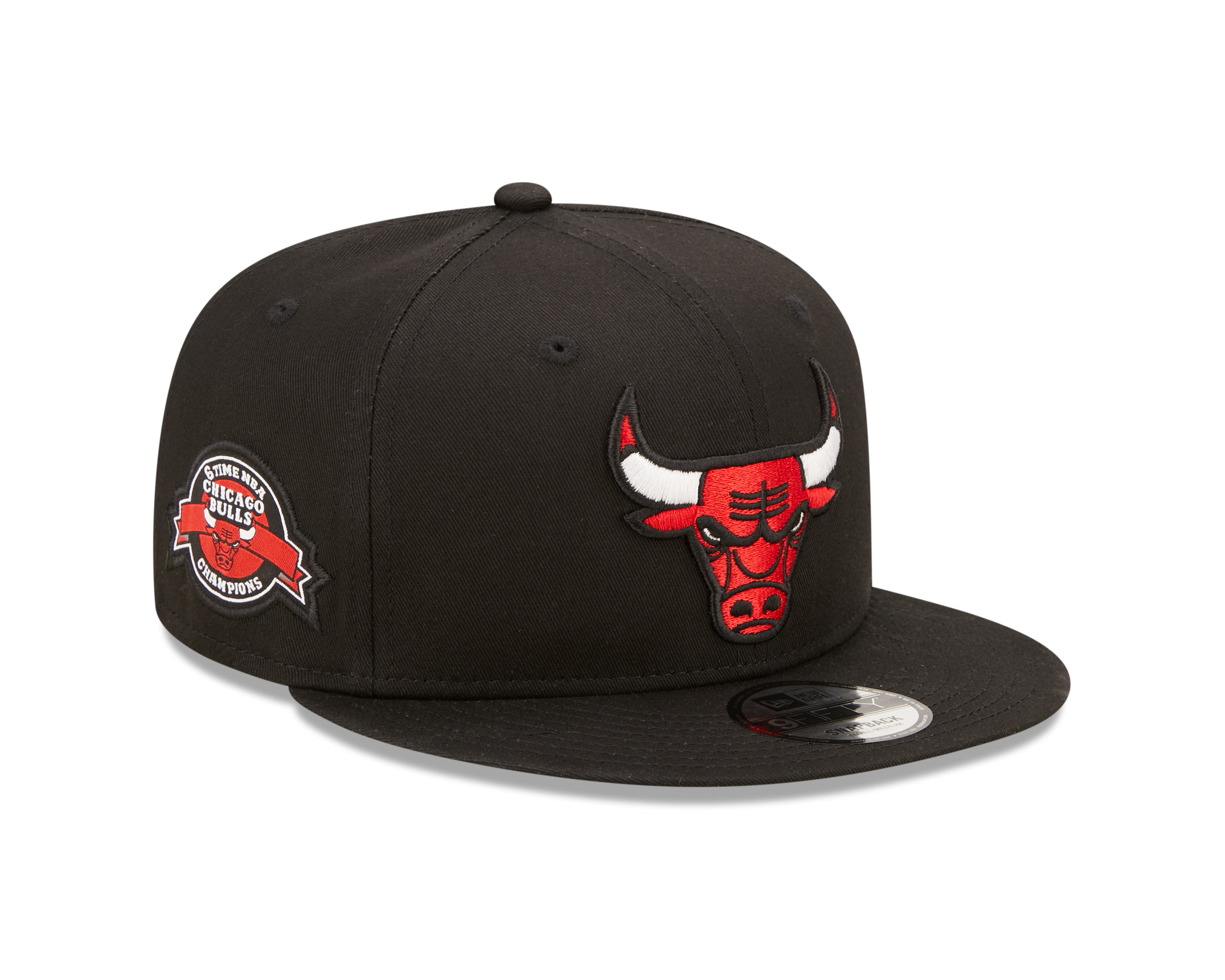 Chicago Bulls Team Side Patch 9Fifty Snapback - Black