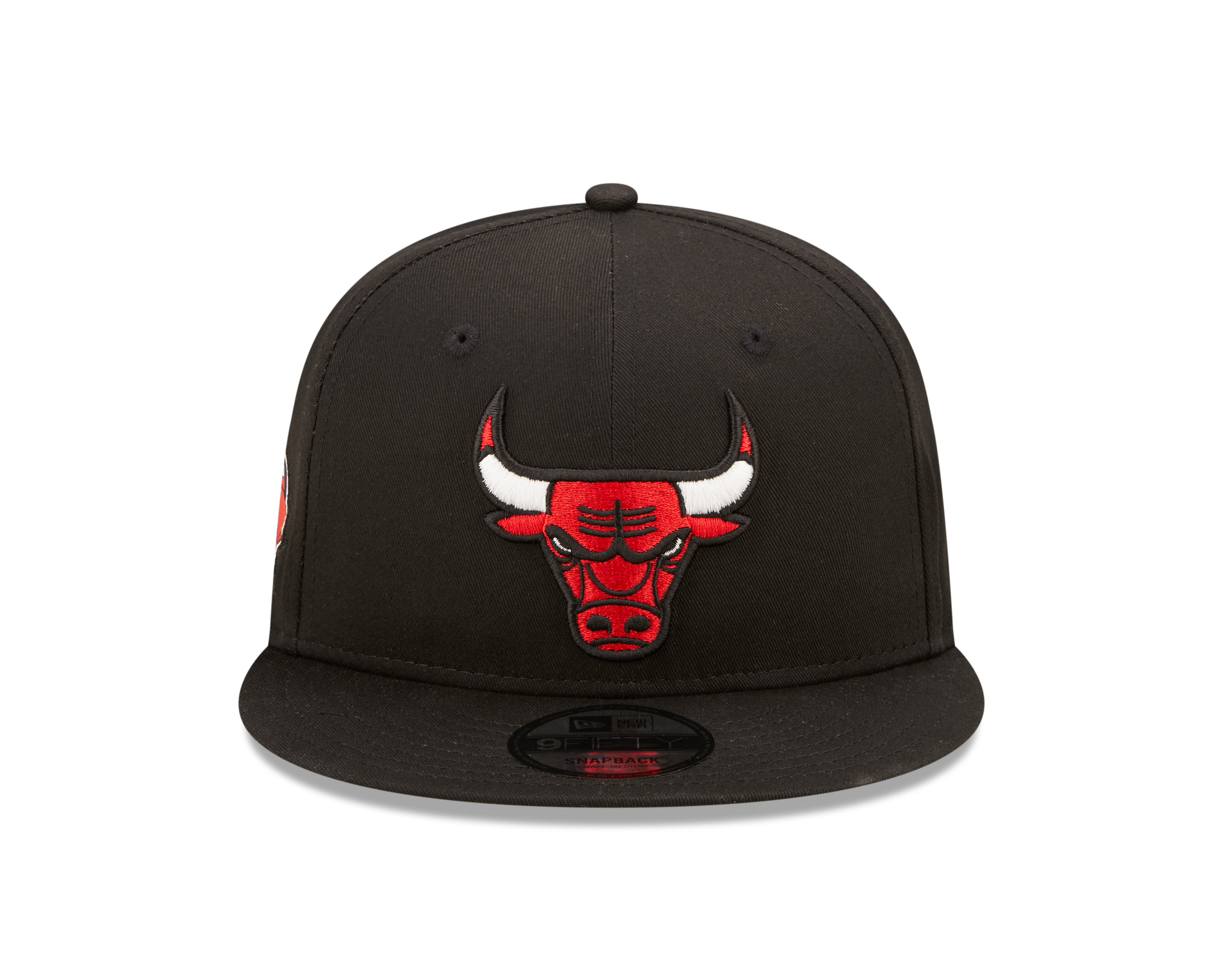 Chicago Bulls Team Side Patch 9Fifty Snapback - Black