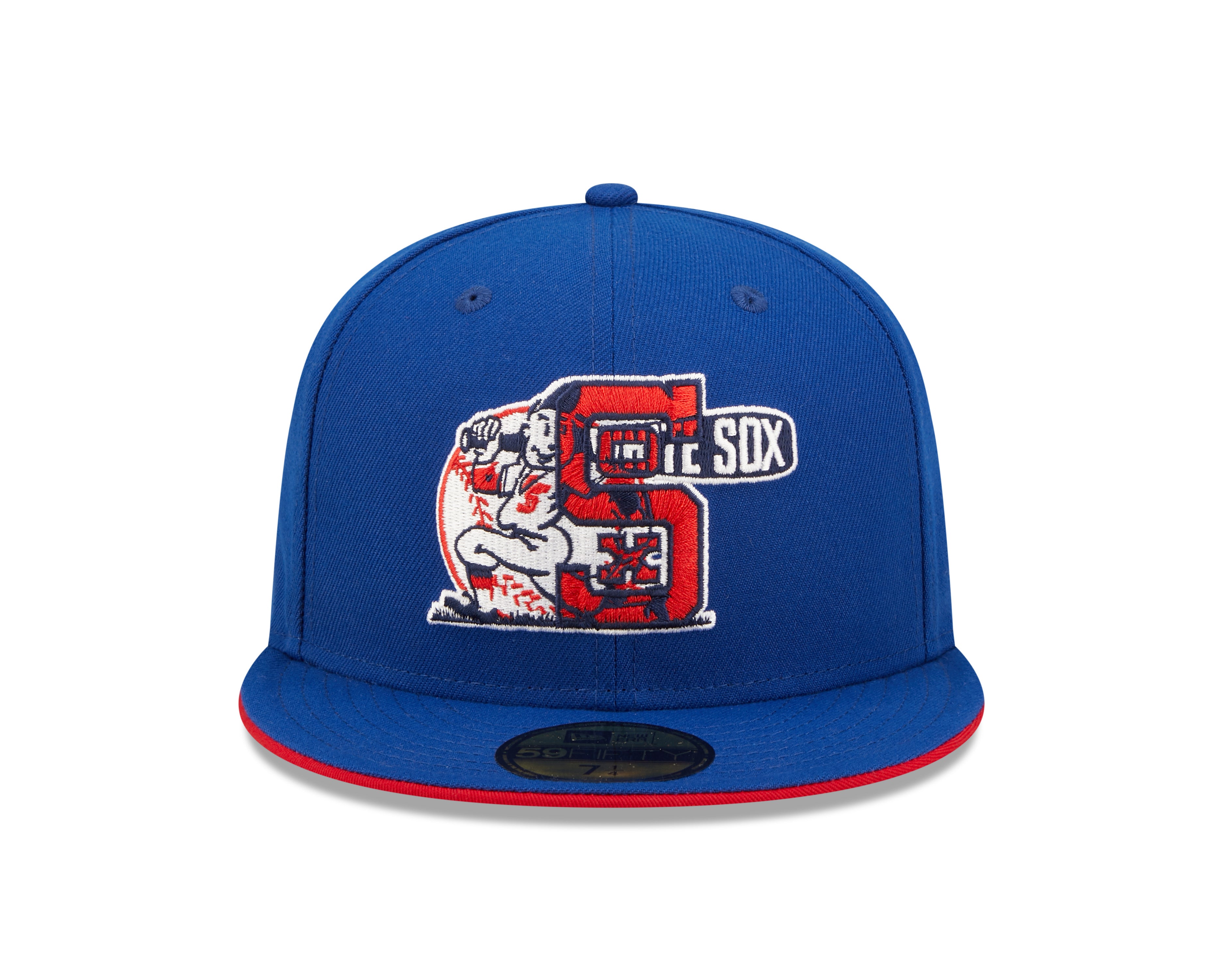 Team Color Split 59fifty Fitted Cap Chicago White Sox - Navy